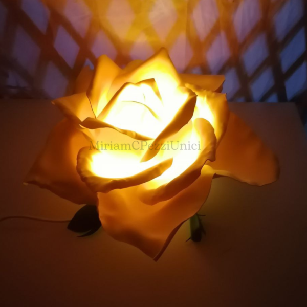 Lampada “Rosa gialla” - immagine 4