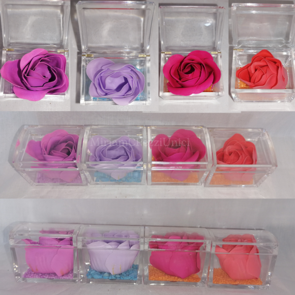 Bauletto con Rosa di sapone