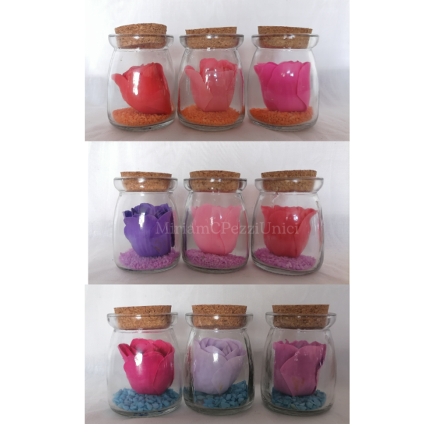 Vasetto con Rosa di sapone - immagine 2
