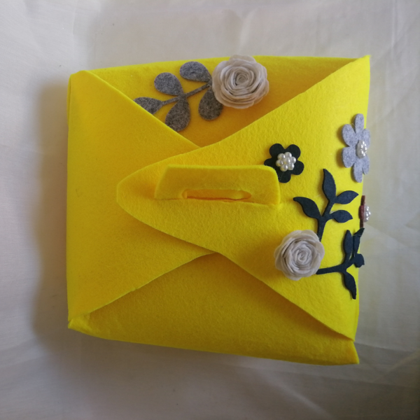 Porta torta in feltro - immagine 3