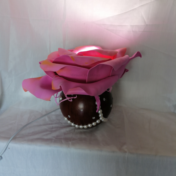 Lampada "Vaso in fiore" - immagine 2