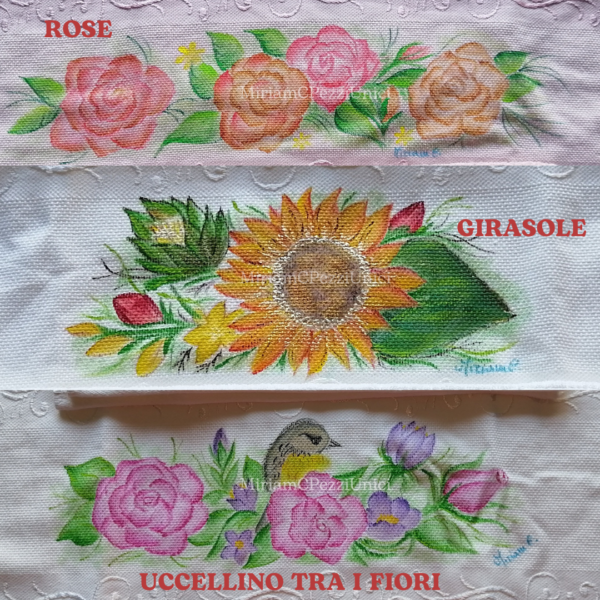 Set Asciugamani 1+1 in spugna - immagine 2