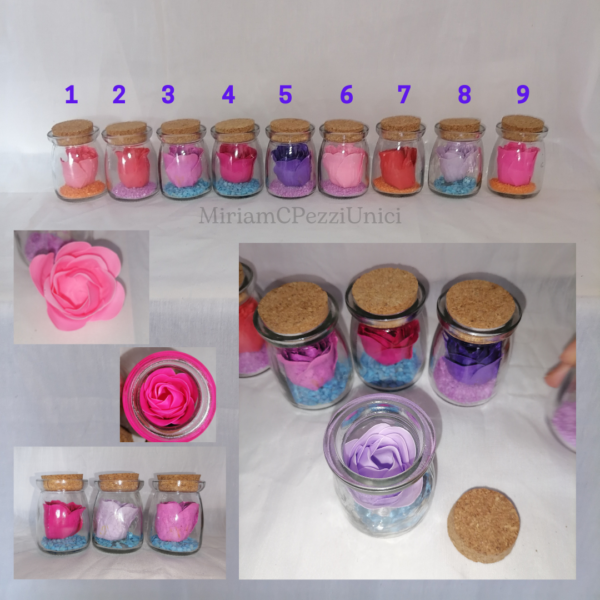 Vasetto con Rosa di sapone - immagine 3