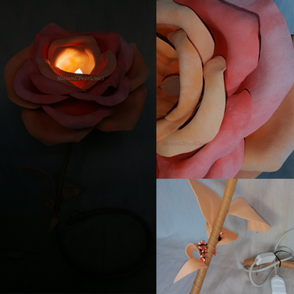 Lampada Rosa in 3 colori - immagine 5
