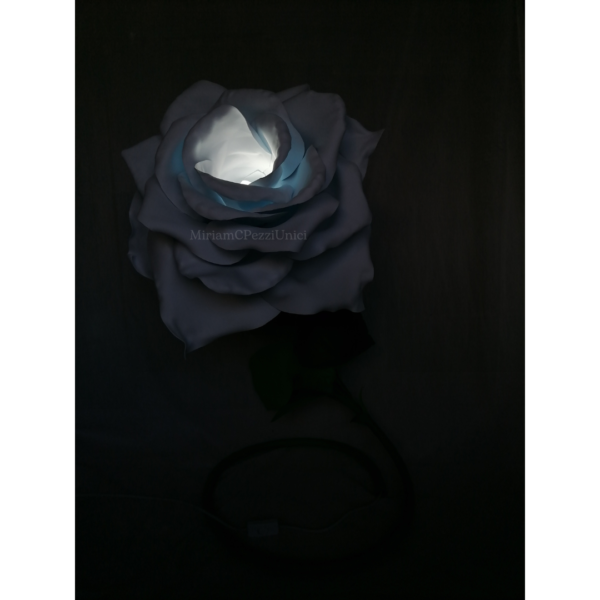 Lampada "Rosa bianca" - immagine 4