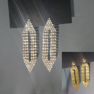 Orecchini pendenti strass
