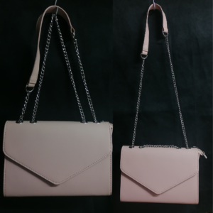 Borsa color rosa cipria