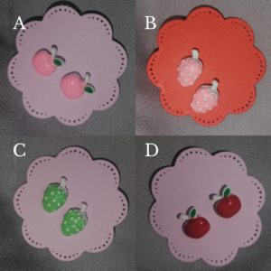 Orecchini bimba Frutta