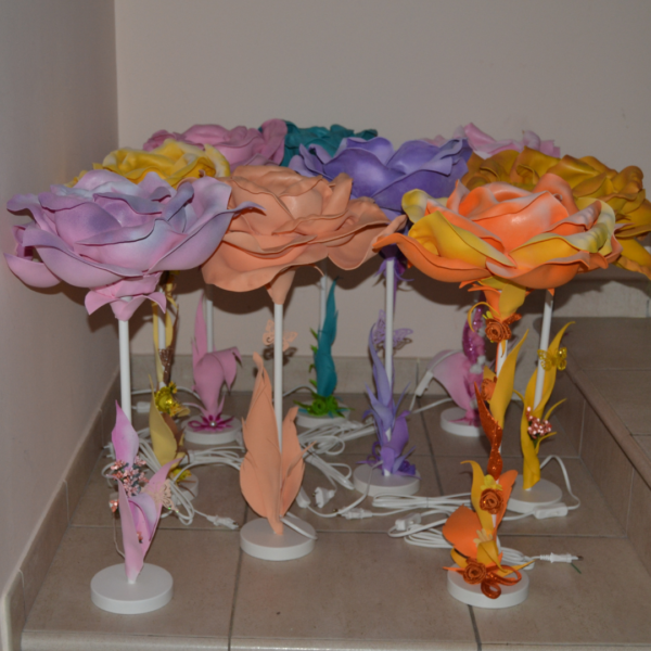 Lampada "Rosa" da appoggio - immagine 2