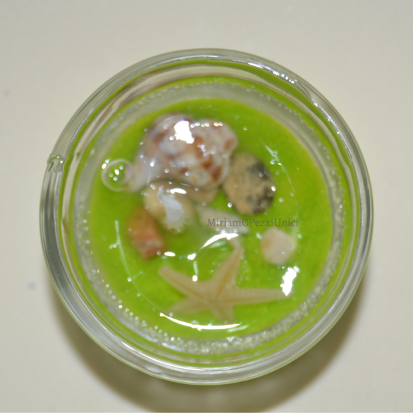 Piccole candele gel tema mare - immagine 7